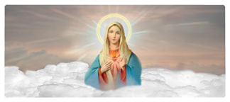 DNSEMP-L-108-BZ Immaculate Heart Clouds Bronze